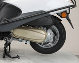 EEC COC Certified HAPPY 125cc 1-Cylinder 4-Stroke Air-cooled Brushless EFI Engine Disc/Drum(CBS) Brake Gas Moped for Adults