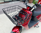 YUNRON High Quality Electric Scooter for Delivery Lithium Battery 72V Max Speed 75kmh Motorcycle Large Basket Cargo Rack Sale