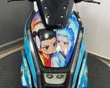 E4 OEM Factory Sales 2000W Motor Electric Scooter 72V 32Ah Lead Acid/Lithium Battery Hydraulic Brake Speed 85km/h Range Moped