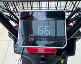 YUNRON High Quality Electric Scooter for Delivery Lithium Battery 72V Max Speed 75kmh Motorcycle Large Basket Cargo Rack Sale