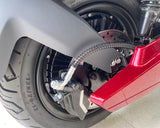 YUNRON High Quality Electric Scooter for Delivery Lithium Battery 72V Max Speed 75kmh Motorcycle Large Basket Cargo Rack Sale