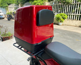 YUNRON High Quality Electric Scooter for Delivery Lithium Battery 72V Max Speed 75kmh Motorcycle Large Basket Cargo Rack Sale