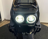 Factory Motorcycles TANK OEM Sales 2000W Motor Electric Scooter 72V 32Ah Lead Acid Battery Hydraulic Brake Speed 75km/h