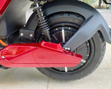 YUNRON High Quality Electric Scooter for Delivery Lithium Battery 72V Max Speed 75kmh Motorcycle Large Basket Cargo Rack Sale