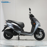 EEC COC Certificate EVA 125CC with J25 Engine EFI System Front CBS Disc Brake Max Speed 85kmh in Black Color Adults Moped