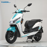 High Speed EVA 125CC J25 Engine EFI System Front Disc Brake Blue Gasoline Motorcycles Max Speed 85KM/H with EEC Coc Certified