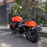 Cruiser Motorcycle 400CC, V-twins water-cooling enginee, ABS disc brake, EFI system; Max.speed 140km/h
