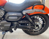 Cruiser Motorcycle 400CC, V-twins water-cooling enginee, ABS disc brake, EFI system; Max.speed 140km/h