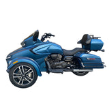 Reverse Trike, 550CC, 2-Cyliner water-cooling engine, CVT style, ABS disc brake, EFI system, Max.speed 130km/h