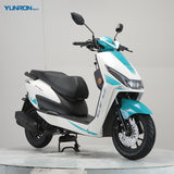 High Speed EVA 125CC J25 Engine EFI System Front Disc Brake Blue Gasoline Motorcycles Max Speed 85KM/H with EEC Coc Certified