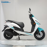 High Speed EVA 125CC J25 Engine EFI System Front Disc Brake Blue Gasoline Motorcycles Max Speed 85KM/H with EEC Coc Certified