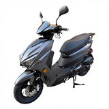 Flash 50CC, air-cooling GY6 engine, front and rear drum brake system, Carburetor system