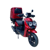 BWS-150DE, delivery scooter, air-cooling GY6 engine, front and rear disc brake system, Carburetor system