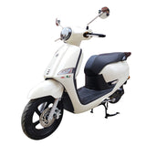 U8 125CC, EURO5+, air-cooling K44 Engine, front and rear disc brake system, EFI system
