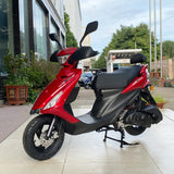 Sweet1 150CC, air-cooling GY6 engine, front and rear disc brake system, Carburetor system