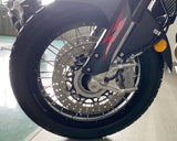 Rally Bike500CC, 2-Cyliner water-cooling engine, ABS disc brake, Bosch EFI system, Max. speed 165km/h