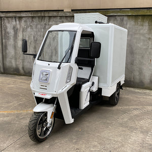 Electric logistic VAN 3000KW, 120km range, 600KG loading capacity; Max.speed 45km/h