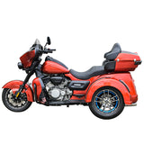 Touring Trike 550CC, V-twins water-cooling engine, ABS disc brake, EFI system, Max.speed 130km/h