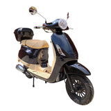 Rome 125CC, EURO5+, air-cooling K44 Engine, front and rear disc brake system, EFI system