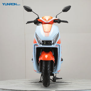 EVA 125CC EEC COC New Style EFI System Disc Brake Gasoline Scooter Max 85KM/H High Speed Motorcycle Orange Color
