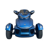 Reverse Trike, 550CC, 2-Cyliner water-cooling engine, CVT style, ABS disc brake, EFI system, Max.speed 130km/h