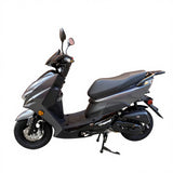 Flash 50CC, air-cooling GY6 engine, front and rear drum brake system, Carburetor system