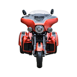 Touring Trike 550CC, V-twins water-cooling engine, ABS disc brake, EFI system, Max.speed 130km/h