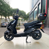 M12 150CC, air-cooling GY6 engine, front and rear disc brake system, Carburetor system