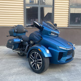 Reverse Trike, 550CC, 2-Cyliner water-cooling engine, CVT style, ABS disc brake, EFI system, Max.speed 130km/h