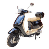 Rome 125CC, EURO5+, air-cooling K44 Engine, front and rear disc brake system, EFI system