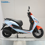 EVA 125CC EEC COC New Style EFI System Disc Brake Gasoline Scooter Max 85KM/H High Speed Motorcycle Orange Color