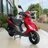 Sweet1 150CC, air-cooling GY6 engine, front and rear disc brake system, Carburetor system