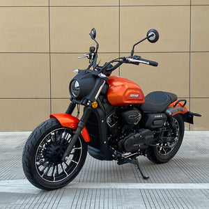 Cruiser Motorcycle 400CC, V-twins water-cooling enginee, ABS disc brake, EFI system; Max.speed 140km/h
