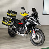 Rally Bike500CC, 2-Cyliner water-cooling engine, ABS disc brake, Bosch EFI system, Max. speed 165km/h