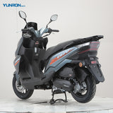 DRV125cc EEC Certificate Air Cooled Brushless Motor J25 Engine EFI System Dual CBS Brake Brake Max Speed85km/h Moped