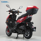 Flash Red 50QT 50CC EFI Gasoline Scooter 45KM/H Petrol Motorcycle Mopeds Made in Chinese Factories