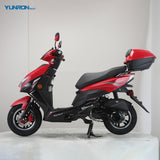 Flash Red 50QT 50CC EFI Gasoline Scooter 45KM/H Petrol Motorcycle Mopeds Made in Chinese Factories