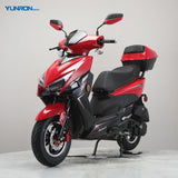 Flash Red 50QT 50CC EFI Gasoline Scooter 45KM/H Petrol Motorcycle Mopeds Made in Chinese Factories