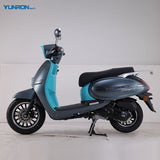 EEC COC Support Model RETRO-M 50CC Engine EFI System Front Disc Brake Max Speed 45km/h Powerful Gasoline Motorcycle From China