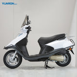 EEC COC Certified HAPPY 125cc 1-Cylinder 4-Stroke Air-cooled Brushless EFI Engine Disc/Drum(CBS) Brake Gas Moped for Adults