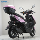 High Quality FLASH 50CC Small Gasoline Scooter EFI System Max Speed 45KM/H Front Rear Disc Brake Powerful Gas Moped for Adults