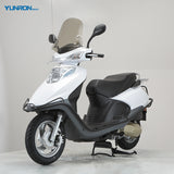 EEC COC Certified HAPPY 125cc 1-Cylinder 4-Stroke Air-cooled Brushless EFI Engine Disc/Drum(CBS) Brake Gas Moped for Adults