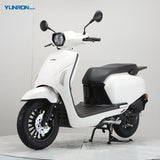 Mini Small Scooter LI 50CC Aircooled Engine Brushless Motor EFI System Max Speed 25km/h 45km/h Powerful Gasoline Scooter on Road