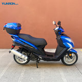 EPA Certificate Model Eagle150CC GY6 Engine 4 Strokes Max Speed 85kmh CDI System Front Rear Disc Brake Gasoline Scooter