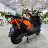 High Quality FLA 1500/2000W Motor Electric Bike 72V 20Ah Lead Acid/Lithium Battery Battery Long Range Electric Scooter on Road