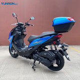 YB150T-7 150CC/200CC EPA DOT Support Model Air Cooled Engine Max Speed 85km/h Front Rear Disc Brake Gas Moped Trunk
