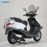 EEC COC Certified HAPPY 125cc 1-Cylinder 4-Stroke Air-cooled Brushless EFI Engine Disc/Drum(CBS) Brake Gas Moped for Adults