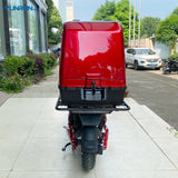 YUNRON High Quality Electric Scooter for Delivery Lithium Battery 72V Max Speed 75kmh Motorcycle Large Basket Cargo Rack Sale