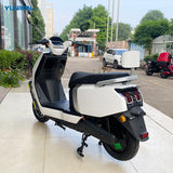 High Quality YUNRON TECH Vintage Motorcycles 2000W 72V 32AH Lead Acid Battery Max Speed 65km/h Electric Scooters
