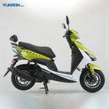 EEC EPA Certificate Jigger 50CC EFI Mini Essence Gasoline Scooter Air Cooled Brushless Motor Disc Brake 45km/h for Adults Moped